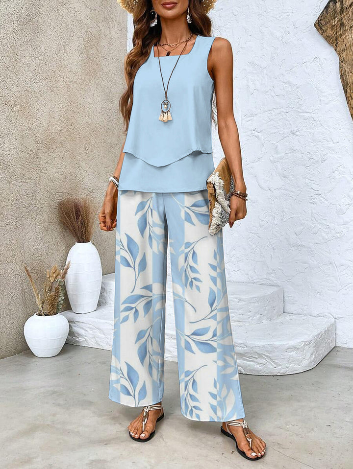 Filippa - Women’s Bohemian Flowy To-Delt Sæt