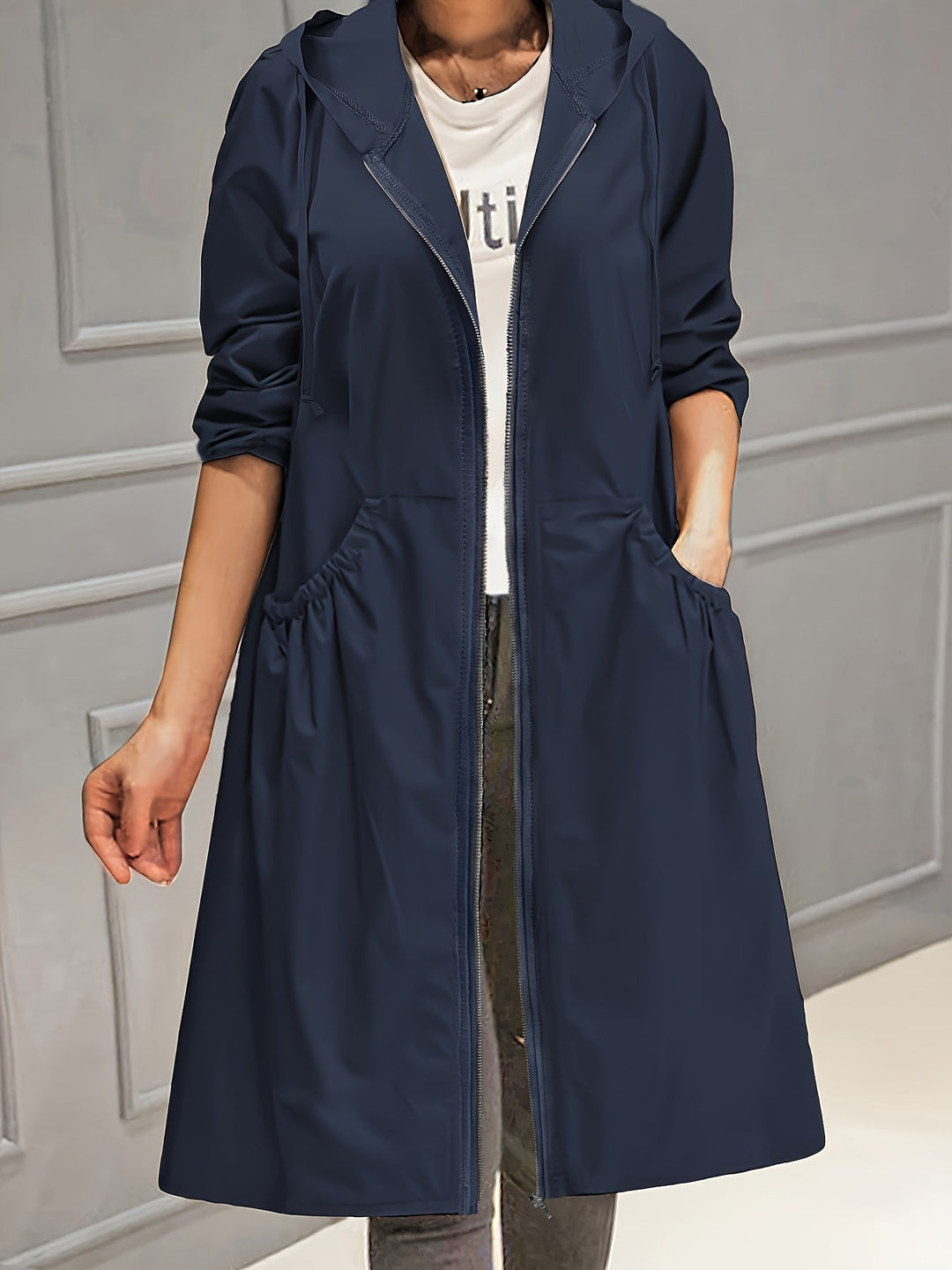 Sofique - Dame Oversize Vindjakke