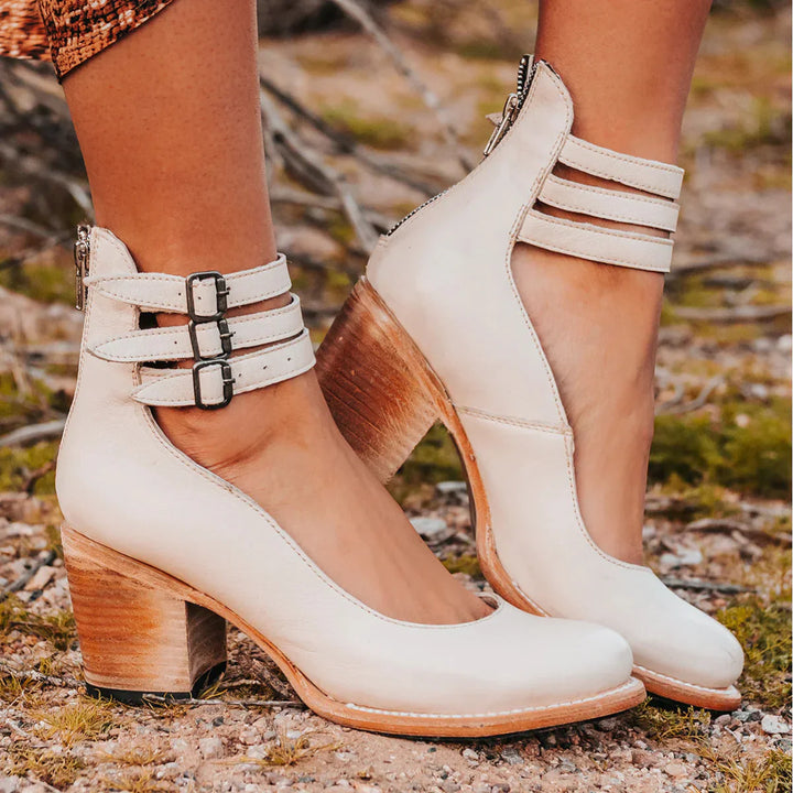 Sofie - Dame Runde Tå Chunky Sandaler