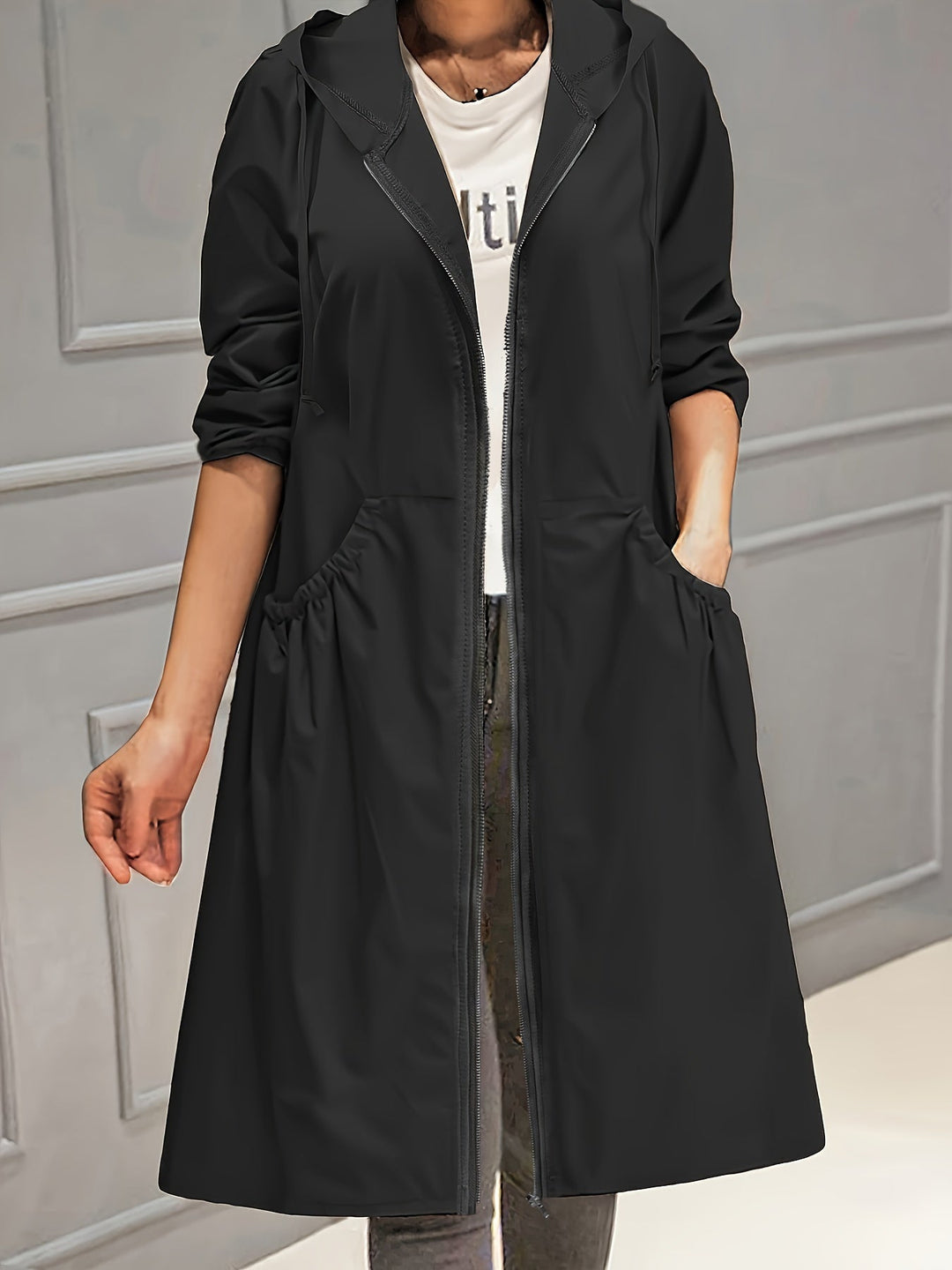 Sofique - Dame Oversize Vindjakke