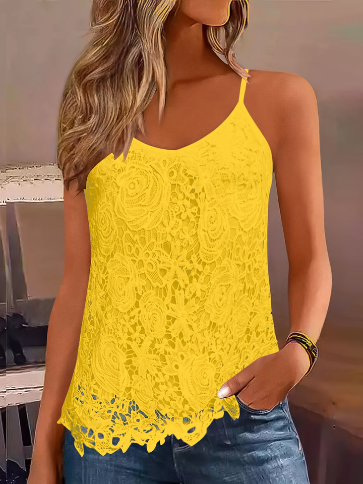 Frida - Kvinders Bohemisk Let Camisole Top