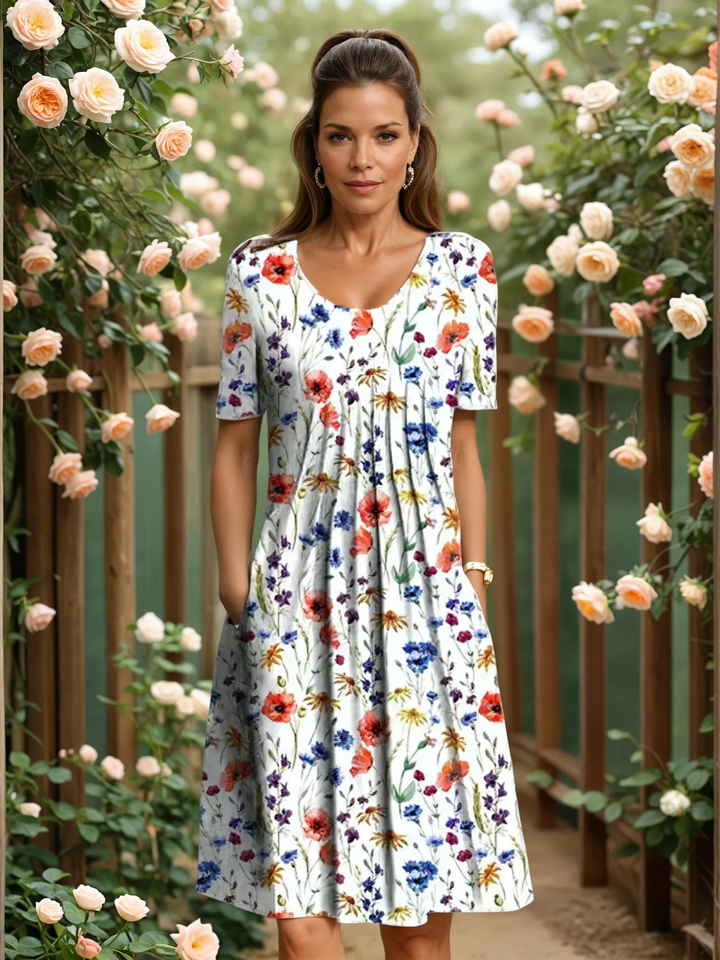 Fiona - Dame Bohemian Flowy Kjole