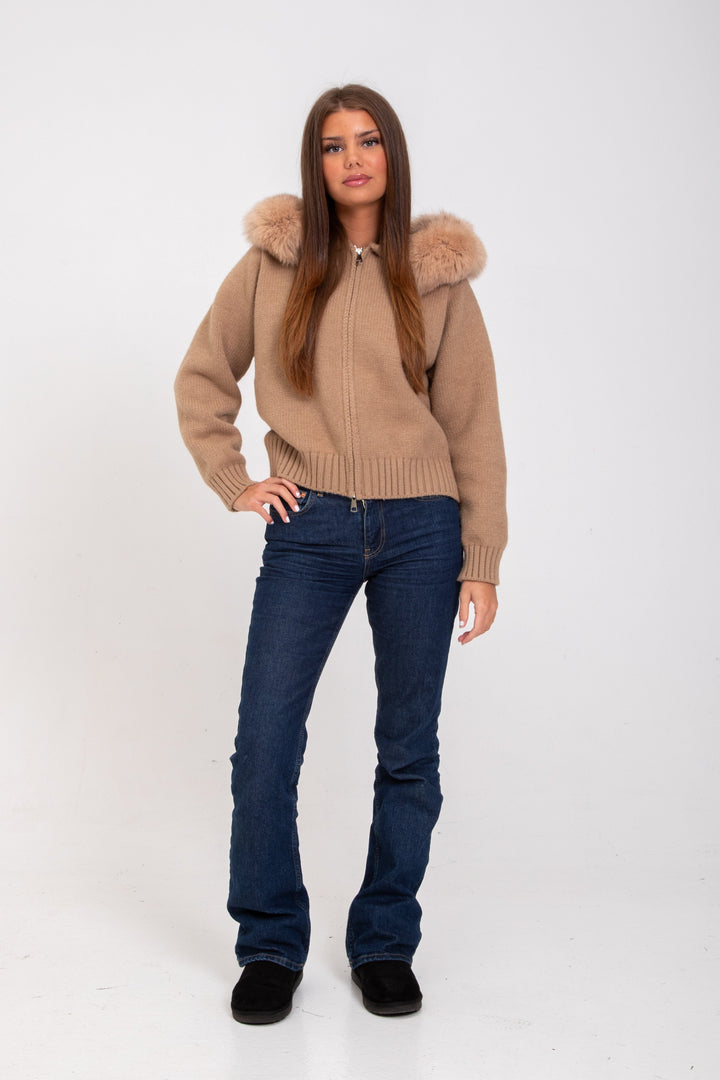 Tilde - Dame Varm Elegant Pelsjakke