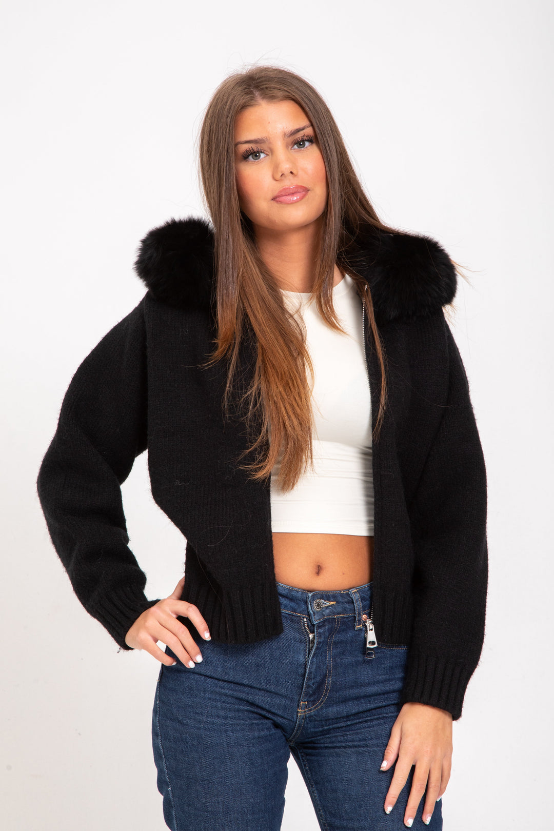 Tilde - Dame Varm Elegant Pelsjakke