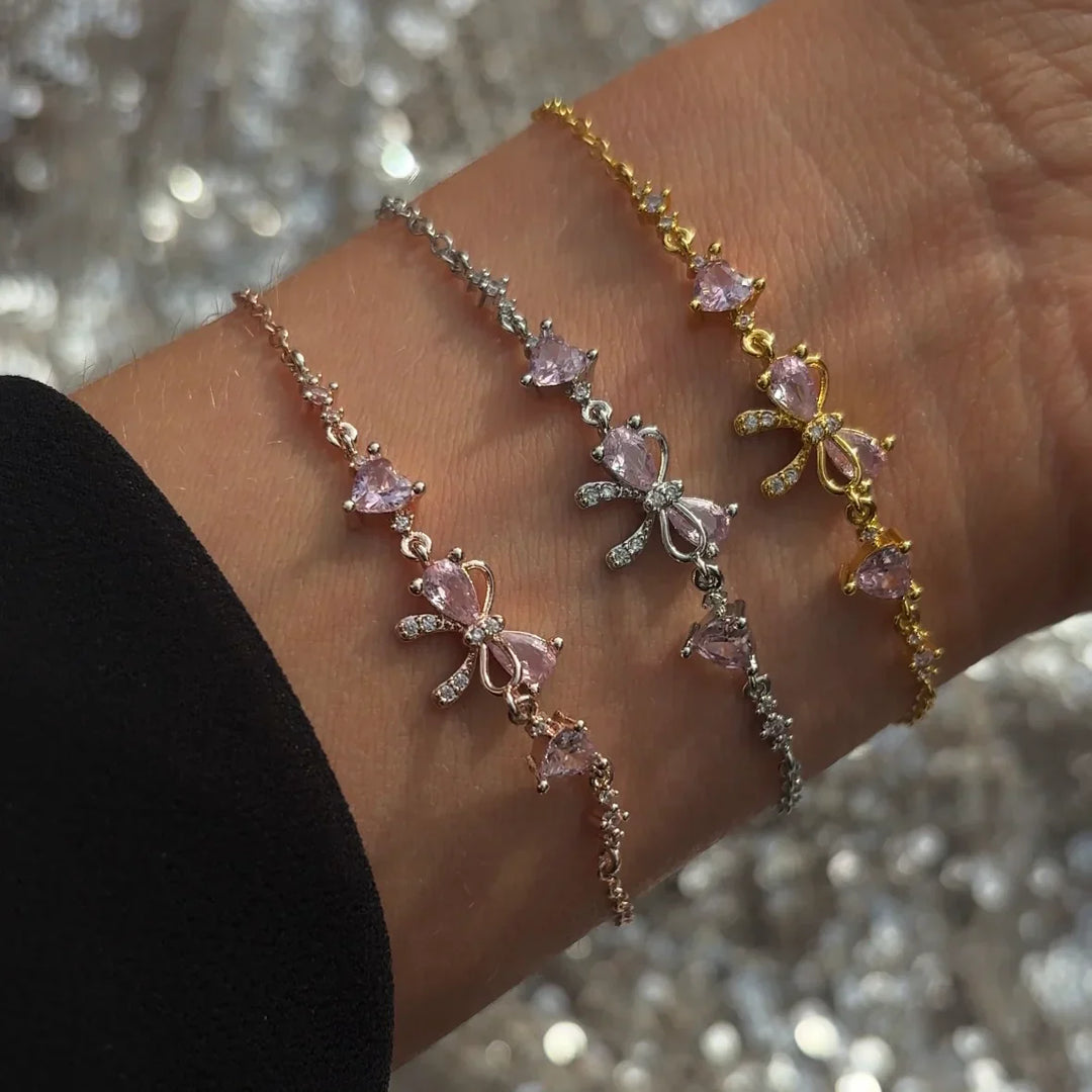 Lea - Dame Elegant Justerbar Sløjfe Armbånd