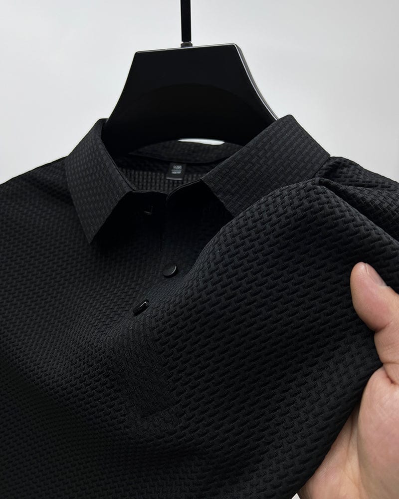 Jannik - Herre Elegant Åndbar Poloskjorte