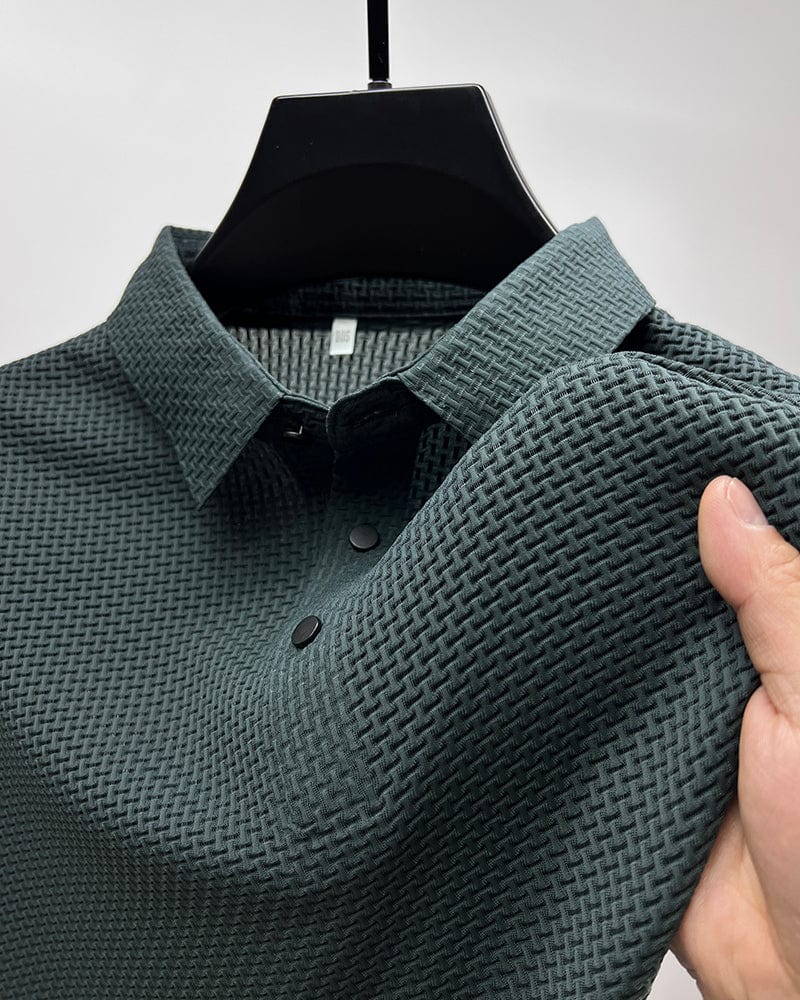 Jannik - Herre Elegant Åndbar Poloskjorte