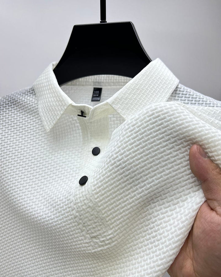 Jannik - Herre Elegant Åndbar Poloskjorte