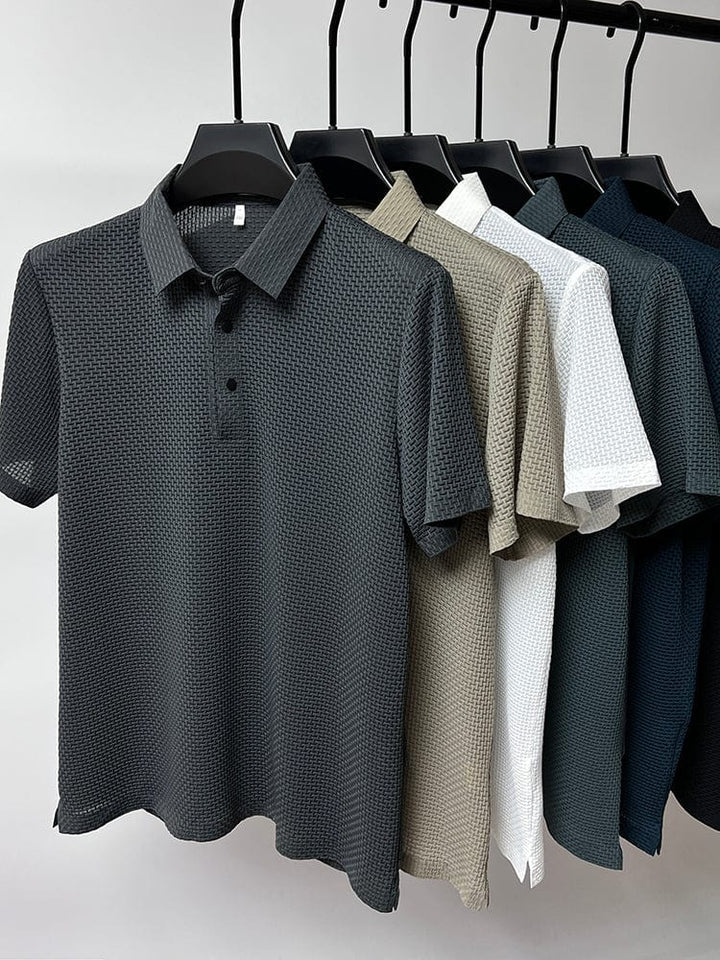 Jannik - Herre Elegant Åndbar Poloskjorte