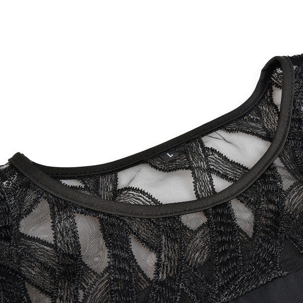 Abelone - Dame Elegant Oversize Midi Kjole