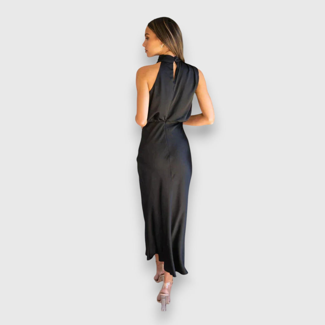 Mille - Dame Elegant Festlig Midi Kjole