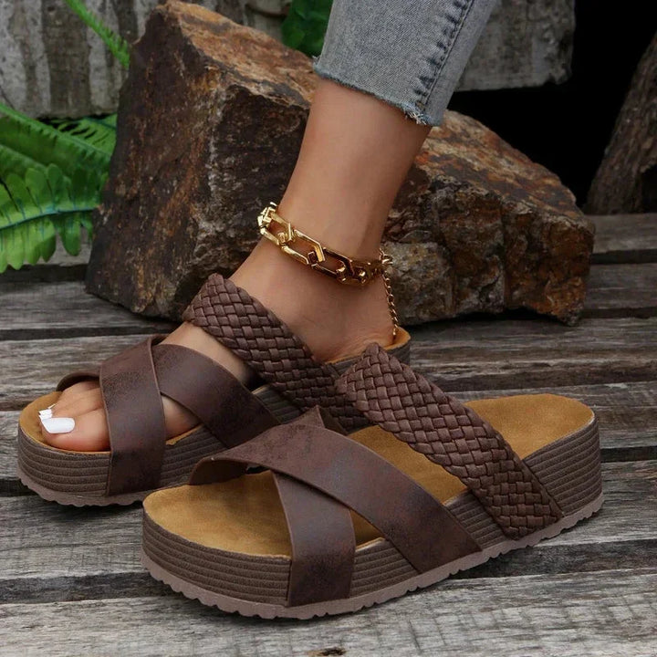 Mette - Dame Komfortable Sommer Sandaler