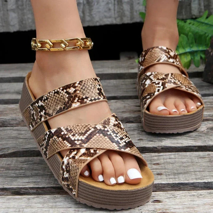 Mette - Dame Komfortable Sommer Sandaler