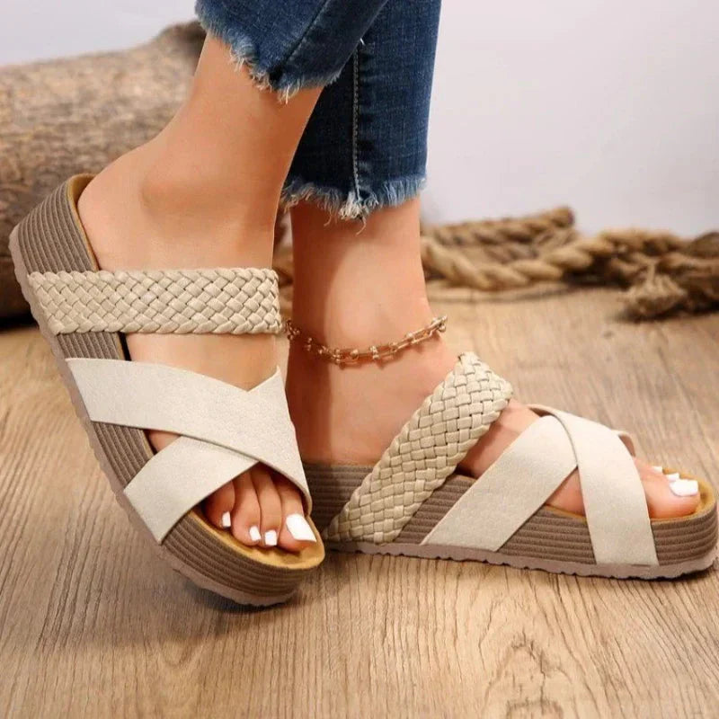 Mette - Dame Komfortable Sommer Sandaler