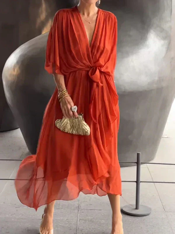Daria - Dame Bohemian Flowy Kjole